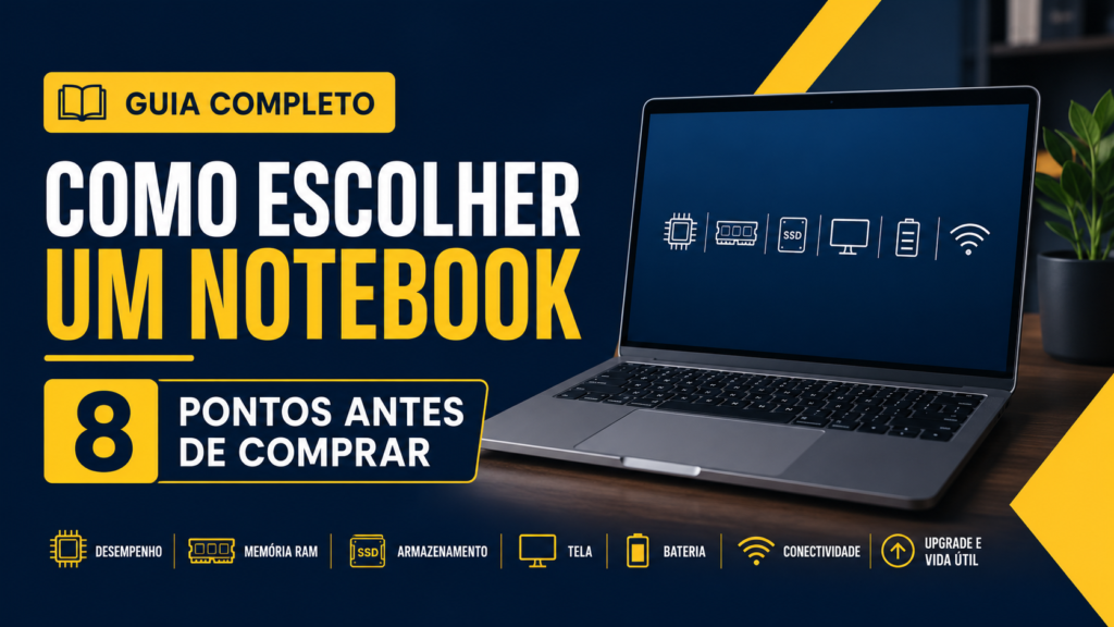 Como escolher um notebook 8 pontos para analisar antes de comprar