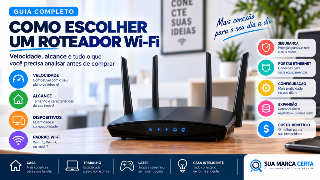 Como escolher um roteador Wi-Fi velocidade, alcance e o que analisar antes de comprar
