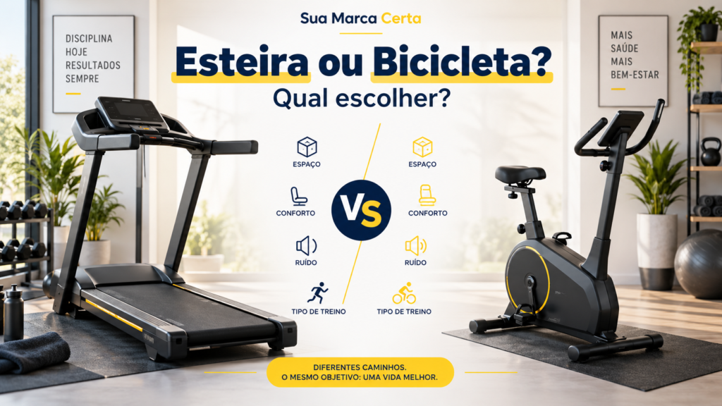 Esteira ergométrica ou bicicleta ergométrica qual escolher